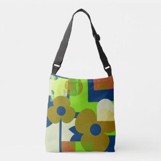 Colourful Floral Pattern Tote Bag – Cute Vibrant F