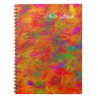 Colourful Floral Print Notebook