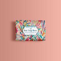 Colourful Floral Soap Wrap Paper Sheet
