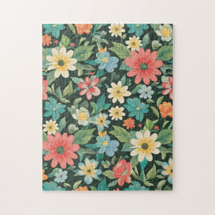 Colourful Floral/Spring Jigsaw Puzzle