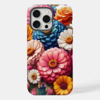 Colourful Floral/Spring Zinnia/Rose