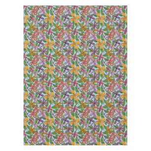 Colourful Floral Tablecloth