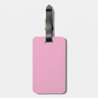 Colourful Floral Tile Botanical Folk Whimsical Luggage Tag