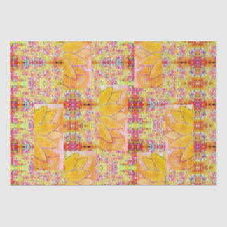 Colourful Floral Tissue Paper