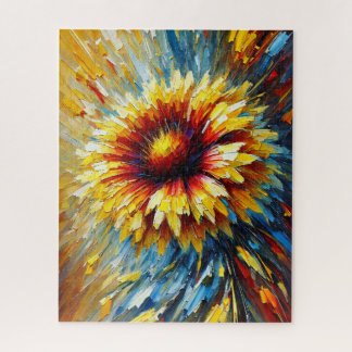 Colourful Flower 500 Piece Puzzle