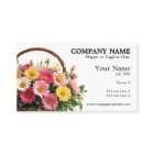 Colourful Flower Basket Florist Floral Designer 
