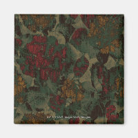 Colourful flower camouflage pattern