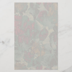 Colourful flower camouflage pattern stationery