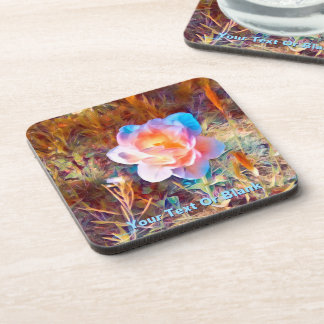 Colourful Flower Coaster