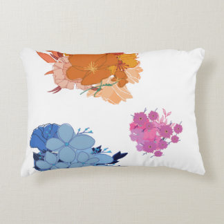 Colourful Flower  Decorative Cushion