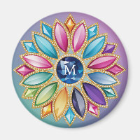 Colourful Flower Jewel