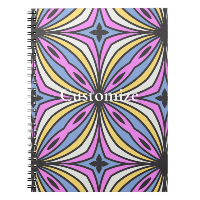 Colourful Flower Petals  Thunder_Cove Notebook (Front)