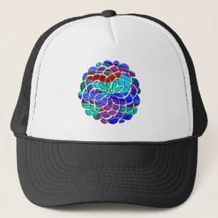 Colourful Flower Trucker Hat