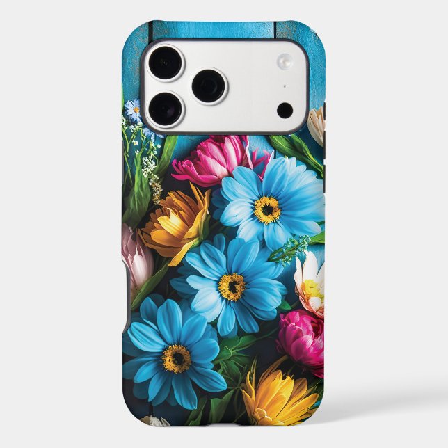 Colourful Flowers (Back)