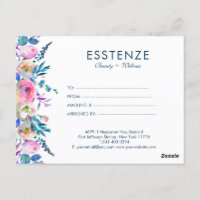 Colourful Flowers Border Border Gift Certificate
