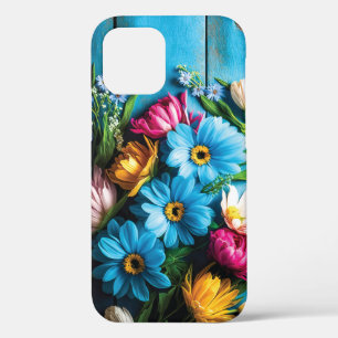 Colourful Flowers iPhone 12 Pro Case