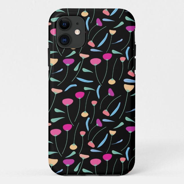 Colourful Flowers   Case-Mate iPhone Case (Back)