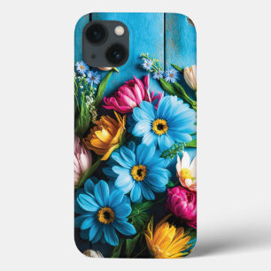 Colourful Flowers iPhone 13 Case