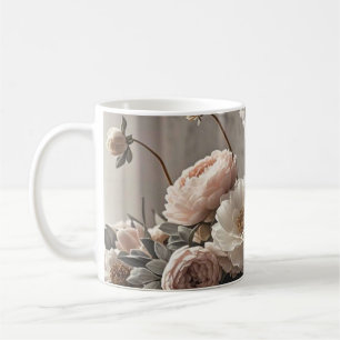 Colourful flowers Elegant vintage-inspired floral Coffee Mug