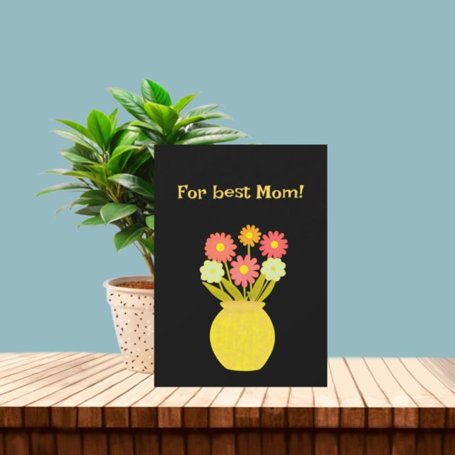 Colourful flowers holiday card (Creator Uploaded)
