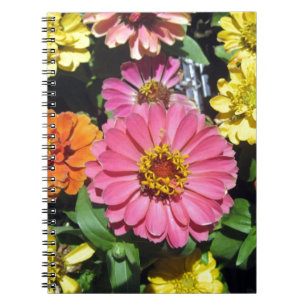 Colourful Flowers Notebook