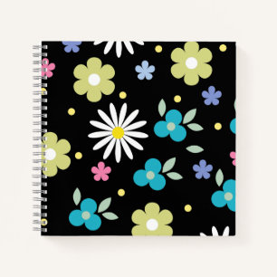 Colourful Flowers Notebook