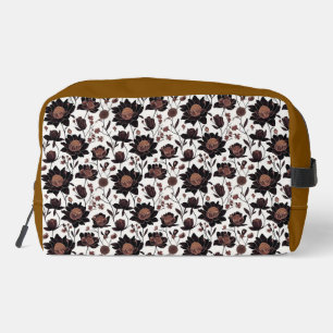 Colourful flowers pattern 23 - Toiletry Bag