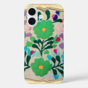 Colourful Flowers Pattern  iPhone 16 Case