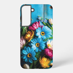 Colourful Flowers Samsung Galaxy Case