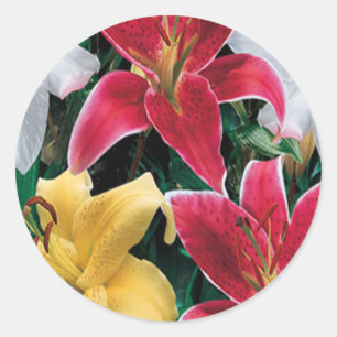 Colourful Flowers Stickers