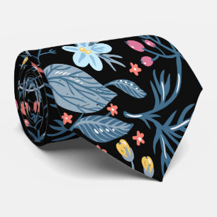 Colourful Flowers    Tie