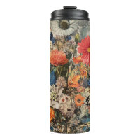 Colourful Flowers Under Full Moon