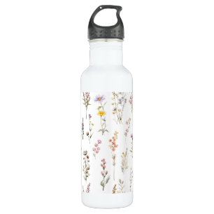 Colourful Flowers, Wildflowers, Garden Flowers 710 Ml Water Bottle