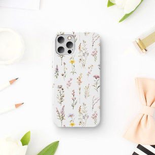 Colourful Flowers, Wildflowers, Garden Flowers iPhone 11 Case