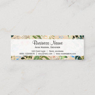 Colourful Flowers, Wildflowers, Orchid, Flower Sho Mini Business Card