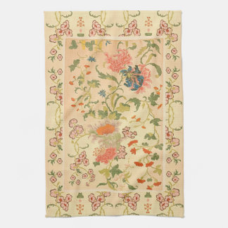 Colourful Flowers Wonderland Tea Towel