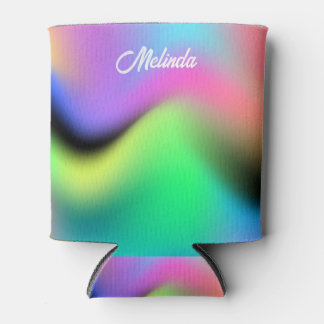 Colourful fluid gradient can cooler