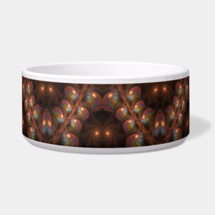 Colourful Fluorescent Abstract Trippy Brown Fracta