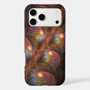 Colourful Fluorescent Abstract Trippy Brown Fracta