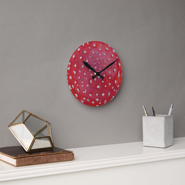 Colourful Fly Amantis Pattern Wall Clock (Office)