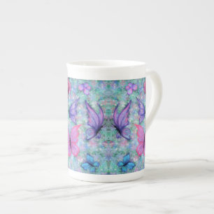 Colourful Flying Butterflies Mug