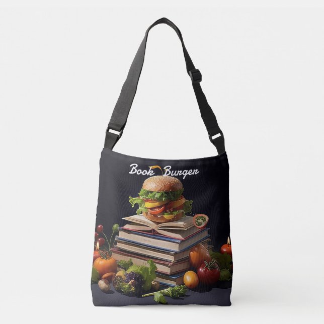 "Colourful Food Tote Bag" (Front)