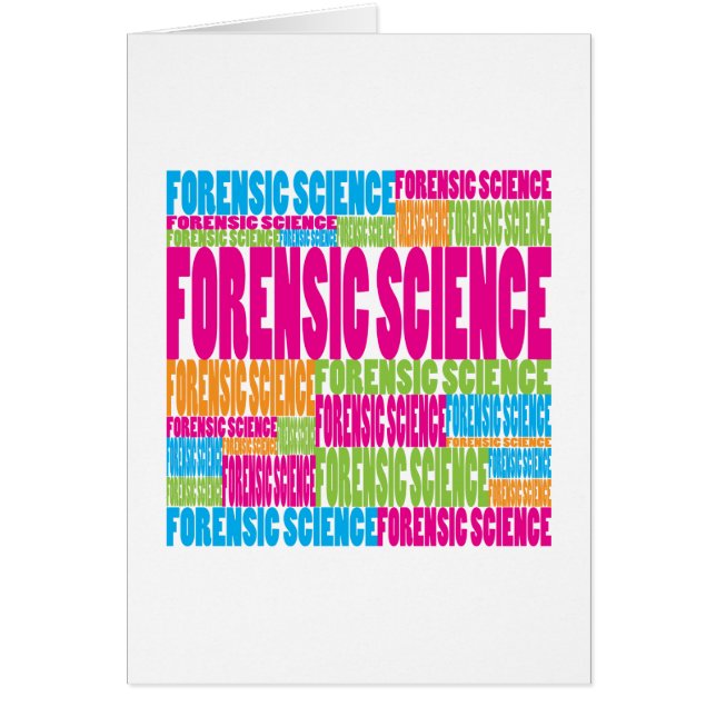 Colourful Forensic Science (Front)