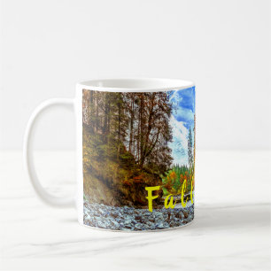 Colourful Forest Autumn Fall Trees River Coffee Mug