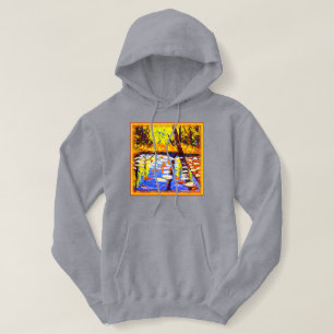 Colourful Forest Swamp. Buy Now Hoodie