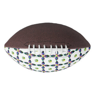 Colourful Four-Leaf Football