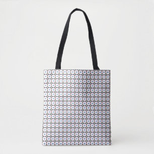 Colourful Four-Leaf Tote Bag