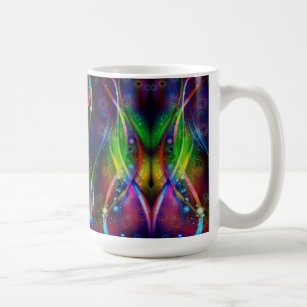 Colourful Fractal Design Coffee Mug