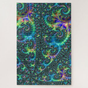 Colourful Fractal Jigsaw Puzzle