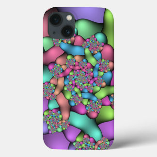 Colourful Fractals  iPhone 13 Case